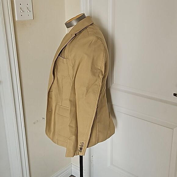 Tommy Hilfiger Men's Cotton Blazer Small Brown - Picture 3 of 16